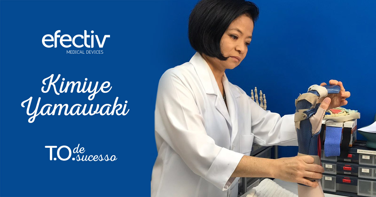Conhecimento e muita precisão: o segredo de Kimiye Yamawaki para o sucesso na reabilitação de mão e aplicação de órteses